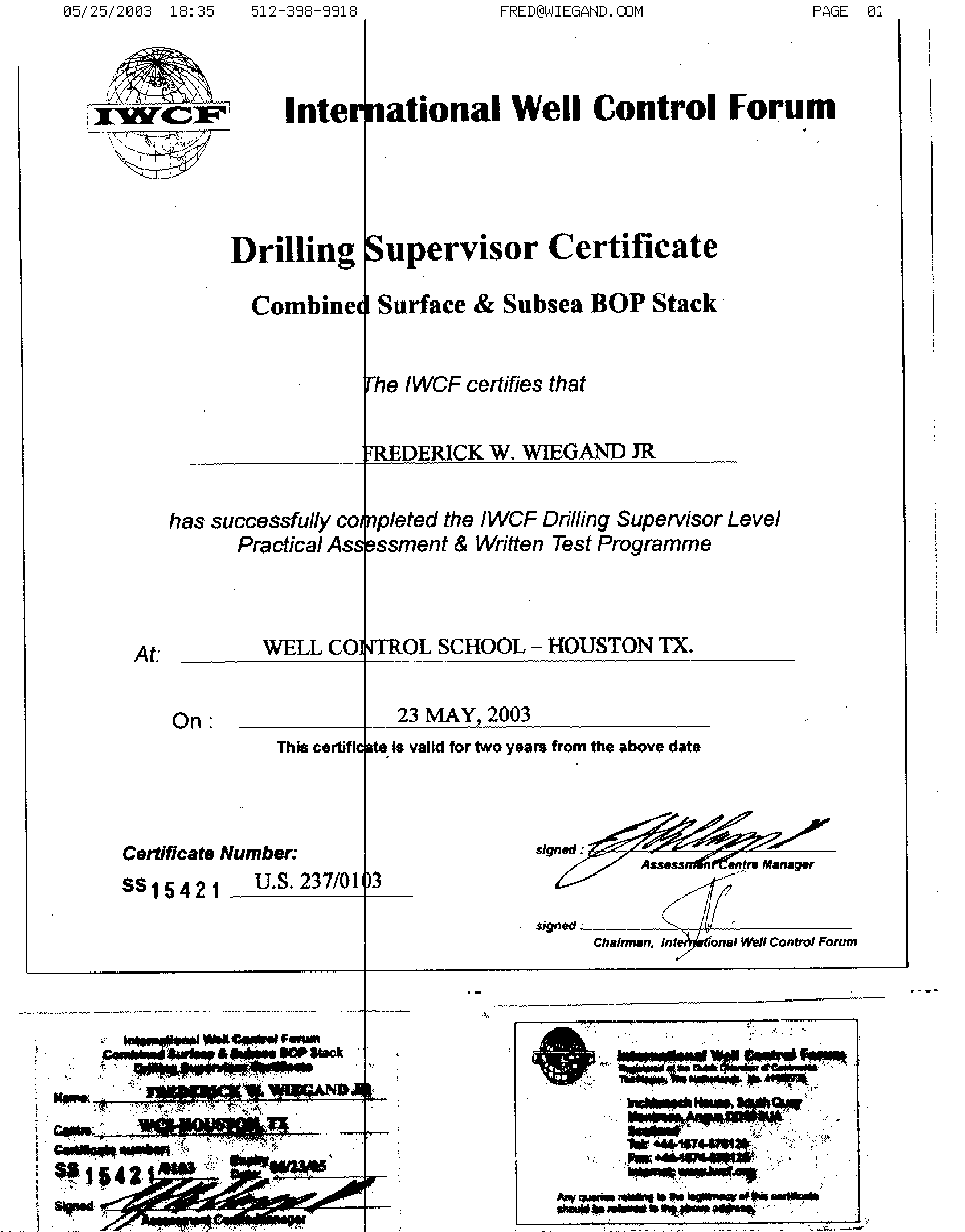 IWCFcertificateFWMay20032005.GIF